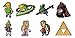 PowerA Zelda Wind Waker Lapel Pins - Blind
