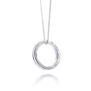 Tiffany & Co. シルバー リングペンダント ネックレス　1837 ティファニー TIFFANY＆CO 1837ネックレス シルバー シルバー