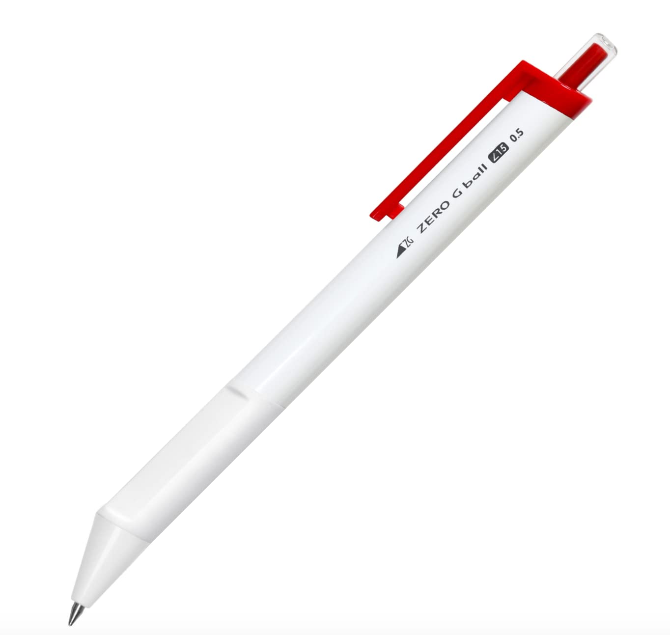 ボールペン0.5 Amazon | ゼロジーボール 15° 油性ボールペン 0.5 レッド 5-Classic-W