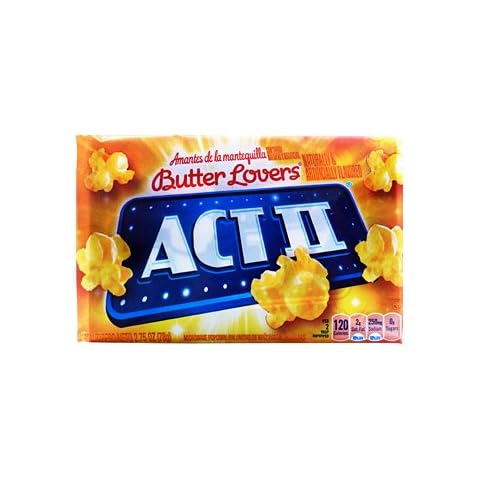 ACT II POPCORN BUTTER LOVERS 2.75 oz Each ( 18 in a Pack ) Cover