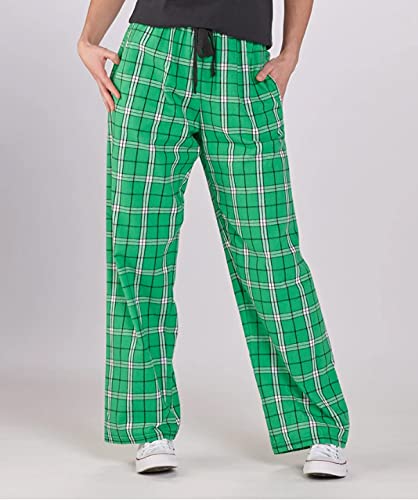 Sorority Letters Shop University of North Texas Pajama Set with UNT Mean Green PJ Top and Matching Flannels3