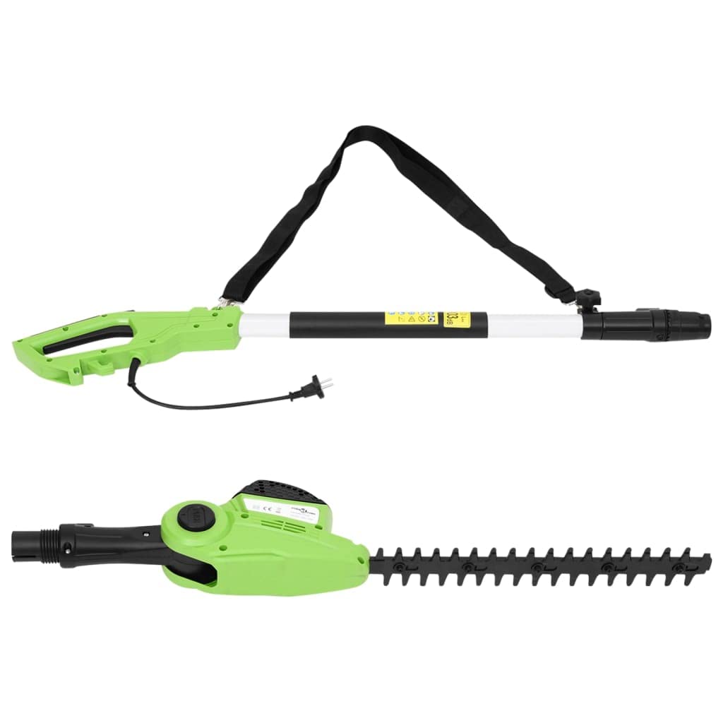 Genérico Cortasetos eléctrico telescópico de pértiga 41 cm 550 W,Casa y jardín,Jardín,Maquinaria de jardinería,Cortasetos,Verde,149205