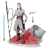 Star Wars The Black Series 6 inch Action Figure - Rey (Jedi Training) on Crait