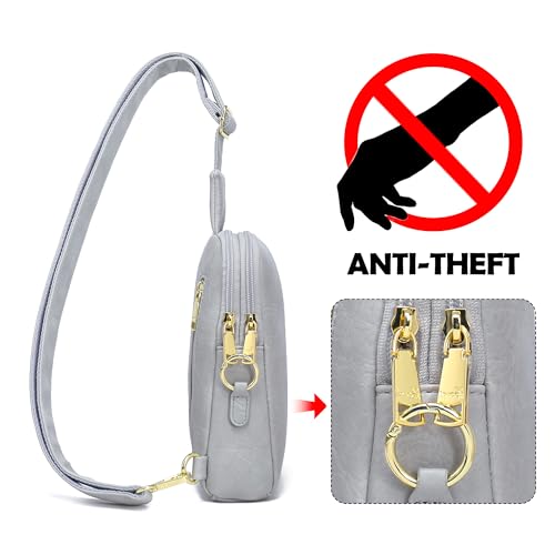 Image of INICAT Lightweight Small Crossbody Sling Bag for Women | Mini Travel Purse,Multi-pocket with Card Slots,Durable Vegan Leather,Everyday Carry