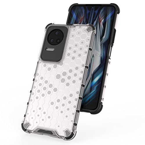 Image of Glasgow Back Case Cover Designed for [ Poco F4 5G ] - Transparent