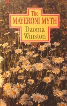 Hardcover The Mayeroni Myth [Large Print] Book