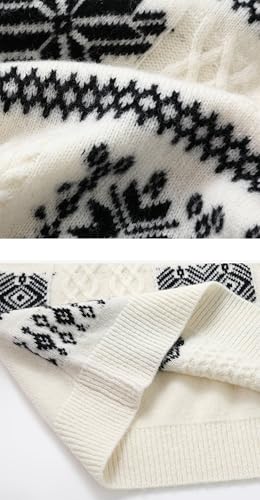 Rivccku Men's Jumper Crew Neck Knit Sweaters 100% Pure Cashmere Knitted Pullover Winter Warm Knitwear4