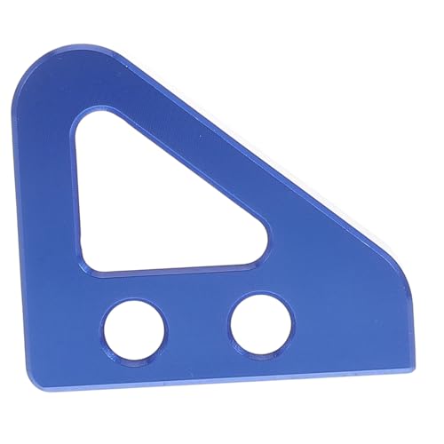 ULTECHNOVO Placa de soporte para pedal de freno trasero de aluminio con tornillos compatible con Rc Pedales Motocross Instalación sencilla y segura