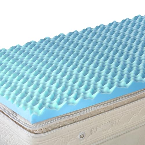 DMI 4-Inch Egg Crate Foam Mattress Pad