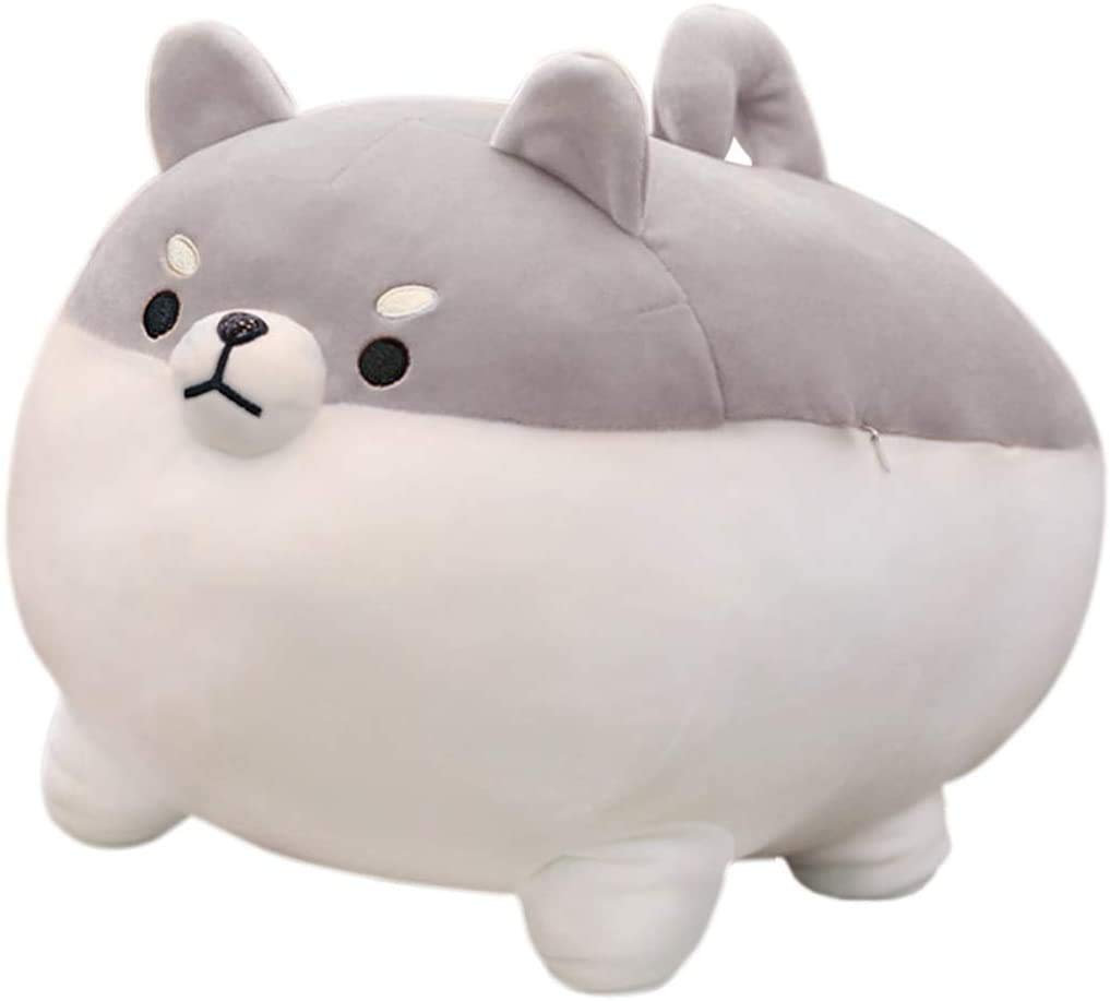Vaishno Stuffed Animal Plush, Soft Plush Gifts, shiba Inu Dog Grey/white 20inch (B08RX8LYJ6) Amazon Price History, Amazon Price Tracker