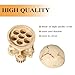 TATTOO INK CUP HOLDER - Ruicoo 2Pcs Hard Resin Skull Tattoo Ink Cup Holder 7 Holes Tattoo Pigment Ink Cup Holder Stand for Tattoo Supplies Permanent Makeup Tattoo Kit Tattoo Accessories