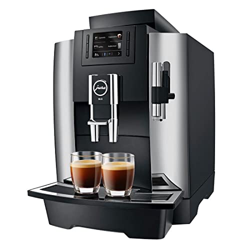 Jura 15145 Automatic Coffee Machine WE8, Chrome...