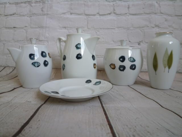 Amazon.co.jp: レトロ Noritake シュガーポット ミルクポット等セット