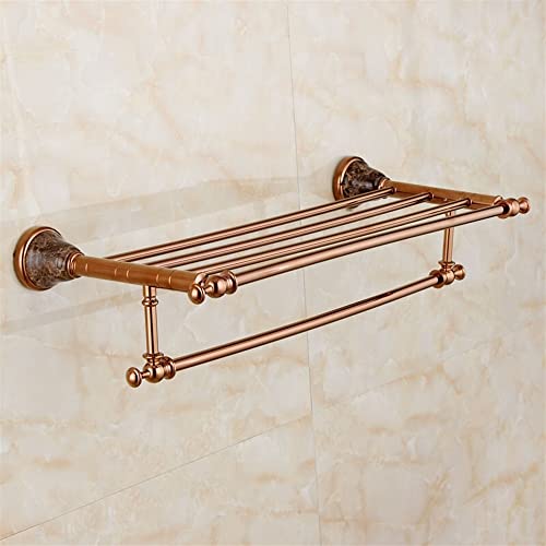 Porte-serviettes mural en laiton pour organiser votre salle de bain