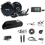 BAFANG電動アシスト自転車改造パワフルモーターキット48V 500W 750W 1000W LCDディスプレイバッテリー付きロードバイク マウンテンバイク用 自転車電動化