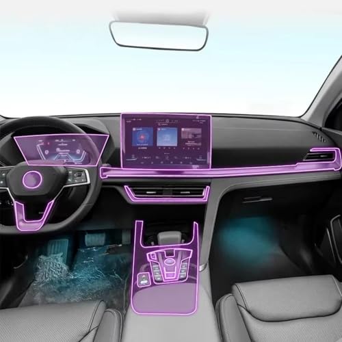 Film d'affichage radio GPS anti-rayures en TPU pour console centrale BYD Song Pro