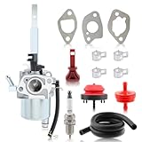 MOTOALL Carburetor for Ariens 20001368 20001027 20001086 20001369 Sears McCulloh Husqvarna Poulan Pro 436565 532436565 585020402 Snow Blower Thrower with LCT 208cc Engine LCT 03121 03122 13141 13142