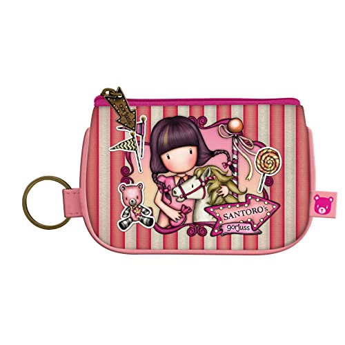Santoro-Monedero Llavero con Cremallera Gorjuss Fairground Carousel 12,4X1X8,5Cm, Multicolor (1044GJ09)