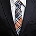 ERDOGLY Men's Plaid Ties, 3.15