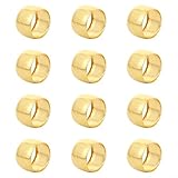 Intérieur poli pour l'entretien du tissu : les bords intérieurs lisses empêchent de tirer ou de déchirer le lin, gardant les serviettes propres et confortables à manipuler pendant les repas.