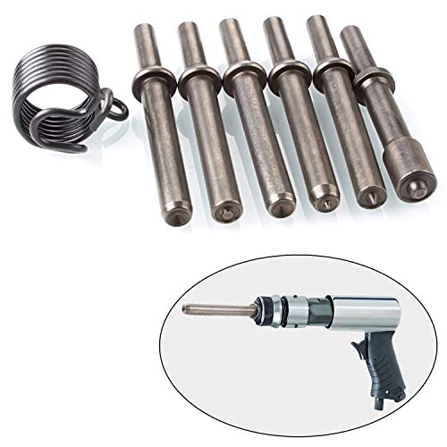 image for Titoe Kelife 7 Pcs Heavy Duty Smoothing Pneumatic Air Rivet Hammer Too