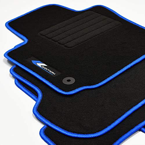Mattenprofis Velours Logo Fußmatten geeignet für VW Golf 6 Plus ab Bj. 2008-2014 rund blau Mattenprofis Velours Logo Fußmatten geeignet für VW Golf 6 Plus ab Bj. 2008-2014 rund blau