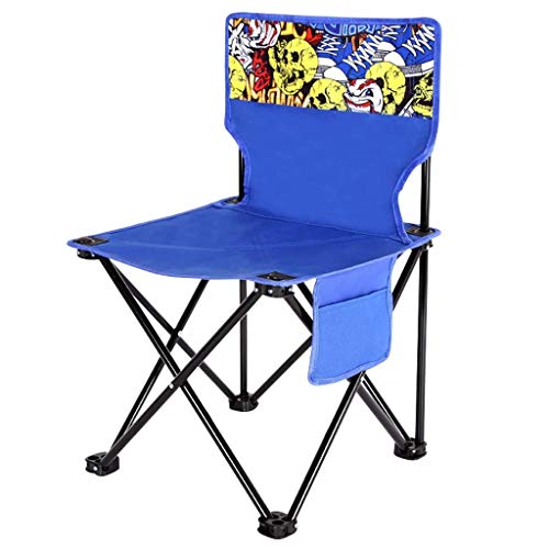 SPTAIR Silla de Camping, Silla Plegable súper compacta y Liviana, Estructura de Acero Resistente, Silla de Campamento portátil, Uso para Festivales, Pesca, Playa y jardín