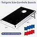 ZENY Cornhole Set 3x2 ft, Portable Corn Hole Boards, Outdoor Backyard Game for Adult Family, Foldable Aluminum Cornhole Boards