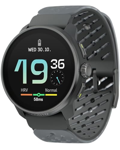 SUUNTO Race S GPS Sports Watch, 1.32' AMOLED Touchscreen w/Crown...