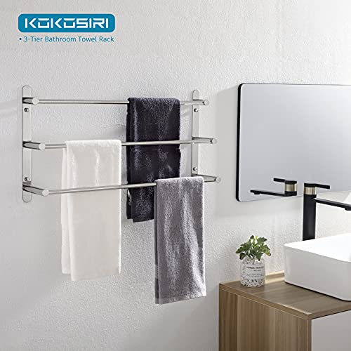 Barre porte-serviettes 3 bras KOKOSIRI pour un séchage rapide et efficace - 7