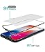 TOZO for iPhone X/XS/11 Pro Screen Protector 5.8 Glass 3D Full Frame Premium Tempered 9H Hardness Soft Edge Super Easy Apply Work with Black