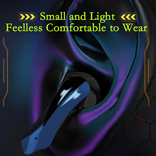 Whitor Wireless Gaming Headset, Real Game In-Ear Headset, Bluetooth Headset Touch Control, 10M Effective Connection, Headset Noise Reduction And Own Led Light, Long Game Time #TOP5