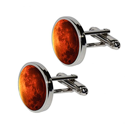 Gift It Rightplanet mars cufflinks men's space astronomy
