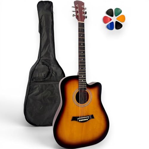 AMROVA - Guitare Folk Acoustique Adulte 41