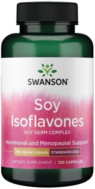 Miniatura 4 de Swanson ISOFLAVONES DE SOYA STD 750 MG 120 CAPS