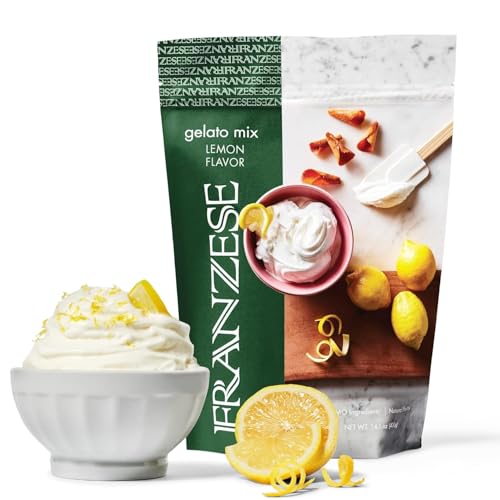 Franzese Lemon Gelato Mix | Create Homemade Gelato in Minutes,