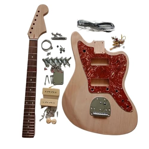 Unfinished Guitar Body Electric Guitar Semi Finished Kit Body Neck
