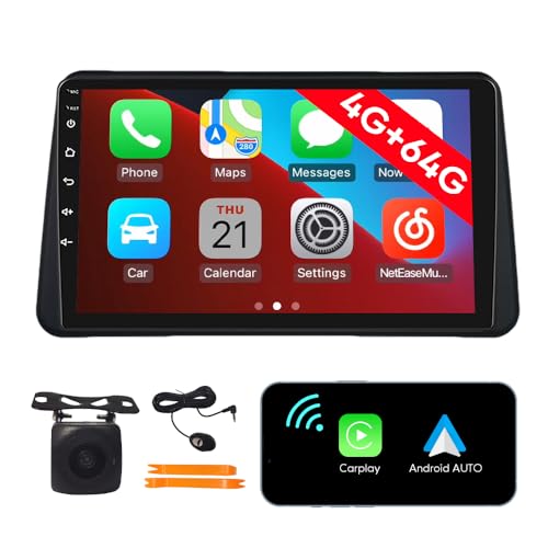 [4G 64G] Android Car Stereo FM Radio Carplay Android Auto 9
