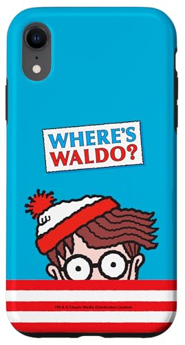 ウォーリーをさがせ!Peeking Stripes スマホケース iPhone XR 用