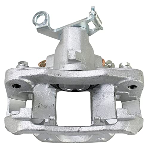 Image of TRQ Rear Brake Caliper Set Zinc Coated Brackets Hardware Compatible with 2009-2013 Dodge Journey