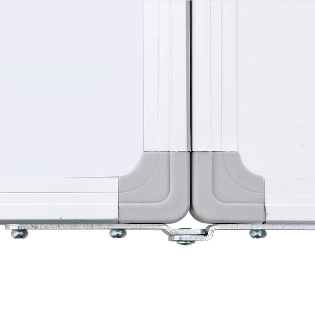 Lavagna Magnetica Pieghevole 200x60x1,7 cm in Alluminio,Forniture per ufficio,Forniture per presentazioni,Pannelli di visualizzazione-4005369