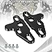 BILLFARO 2Pcs Oil Pump Alignment Tool,Billet Aluminium Oil Pump Guide Kit Tool Cam Swap Pickup Tube Girdle Brace Hold Down Installation Engines Tool for Gen V Lt1 Lt4 Lt5 L83 L86 L87 Engines (BLACK)