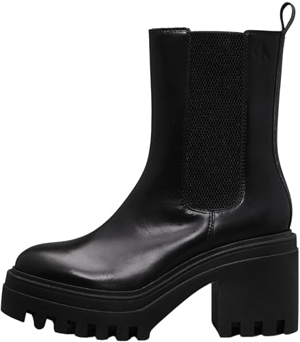 Bottines et boots Calvin Klein CHUNKY HEELED CHELSEA LTH pour Femme - vue 2