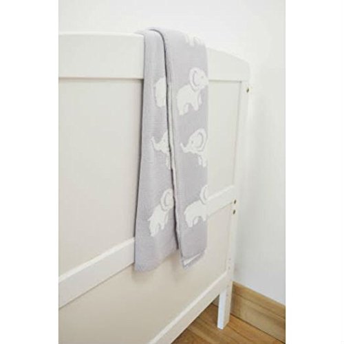 Cuddles Collection Ellie Blanket (Silver)