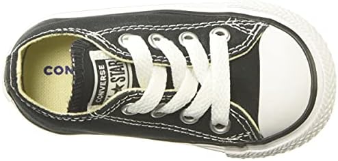 Converse Boy's Chuck Taylor All Star Low Top Shoe, Black, 2 M US Youth | Image 4