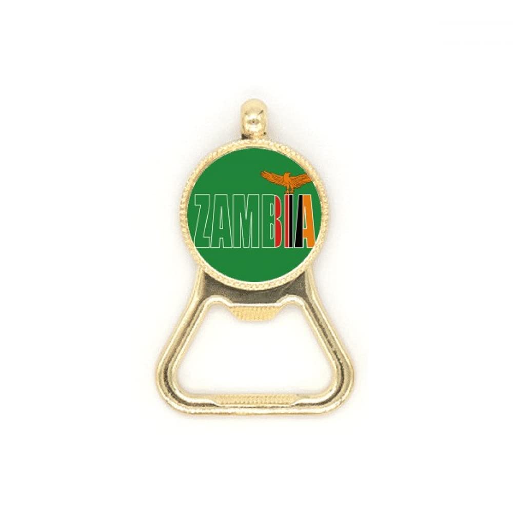 Porte-clés Zambie décapsuleur en acier pour homme