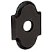 Baldwin R030102IPV Oil Rubbed Bronze Individual 3.95" Height Arch Privacy Rosette
