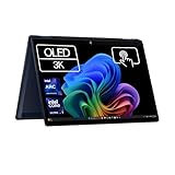 HP Omnibook X Flip - Ordenador portátil Convertible de 14" OLED 3K táctil (Intel Ultra 7-258V EVO, 32GB RAM, 1TB SSD, Intel ARC Graphics, Windows 11, WiFi 7) Silver- Teclado QWERTY Español