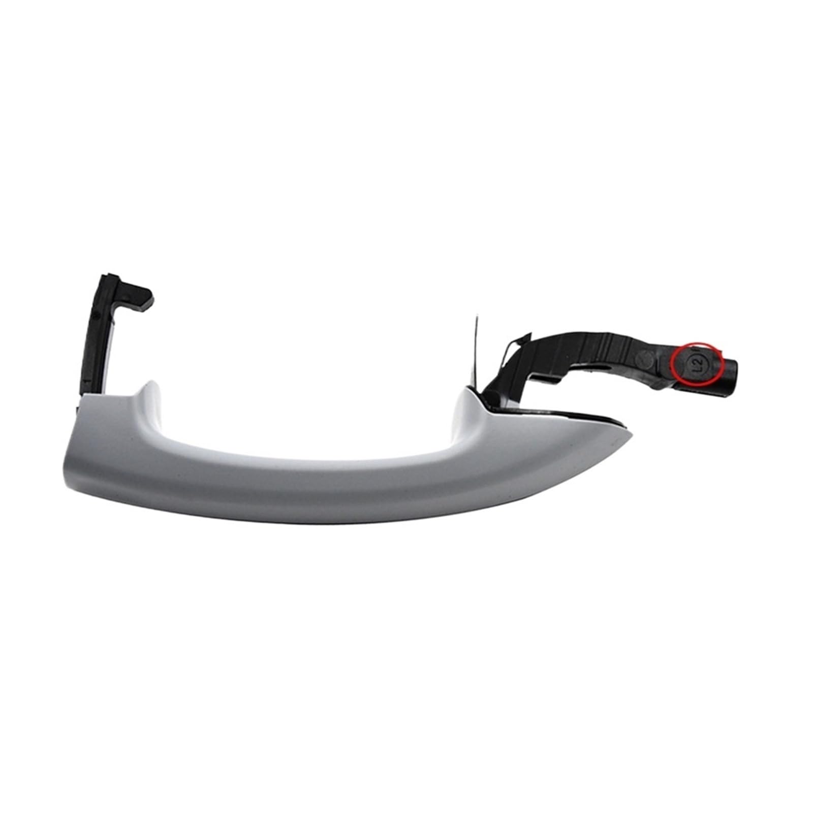 OHKYLSD Door Handle Car Exterior Door Handle 7P6837205G 7P6837206G for Touareg 2011 2012 2013 2014 2015 2016 2017 Replacement Handles