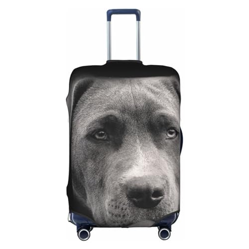 Pit Bull Luggage Protective Cover, Washable Anti-Scratch Travel Luggage Protector, Small